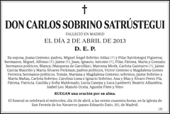 Carlos Sobrino Satrústegui
